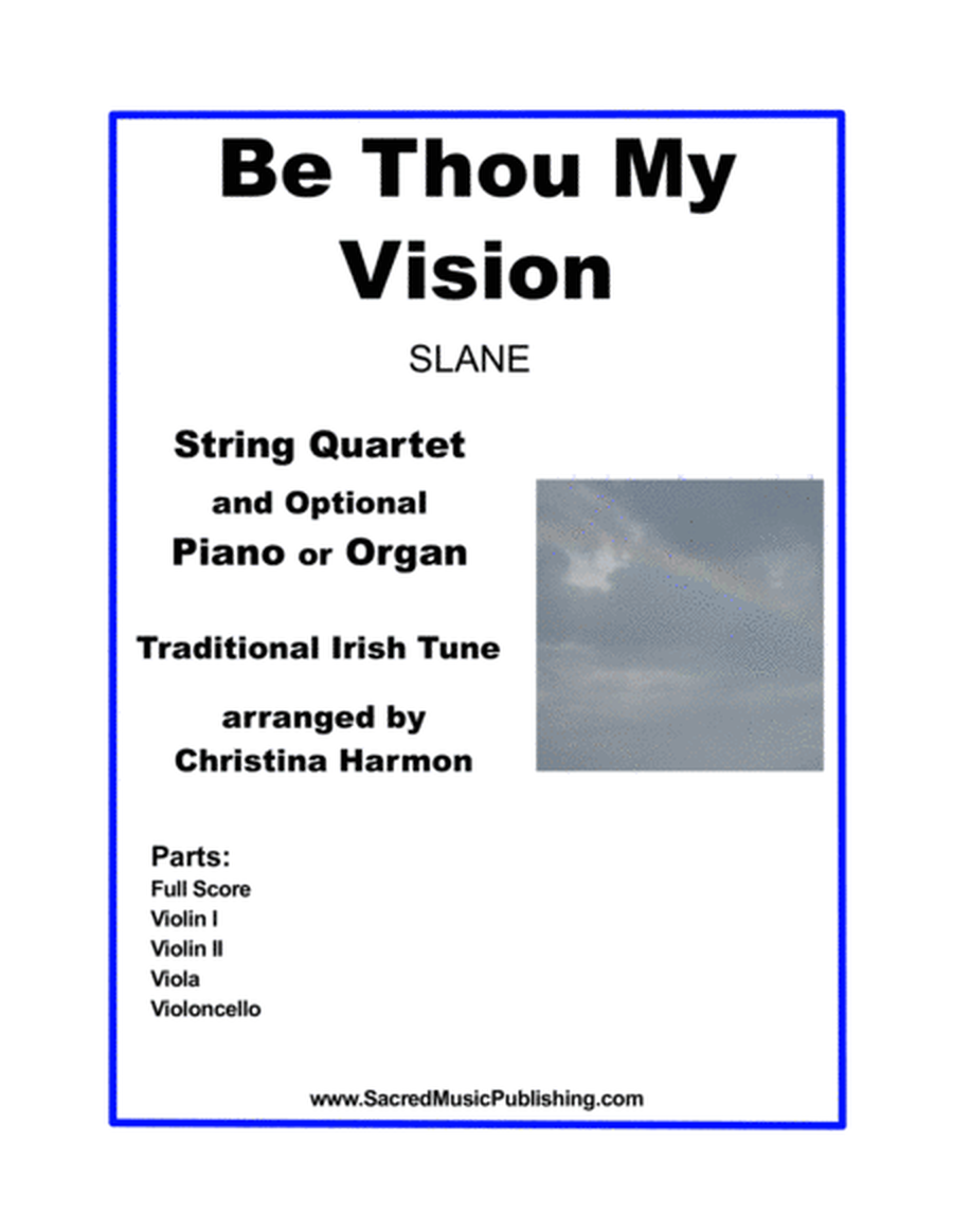 Be Thou My Vision – String Quartet and Optional Keyboard image number null