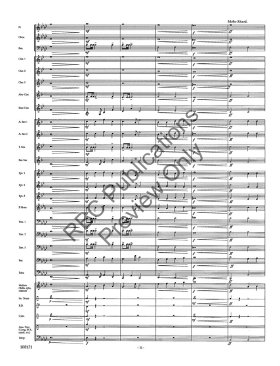 Windsor Castle Concert Band scores gallery preview page 14