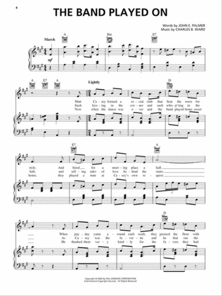 The Big Book of Irish Songs Piano, Vocal, Guitar scores gallery preview page 3