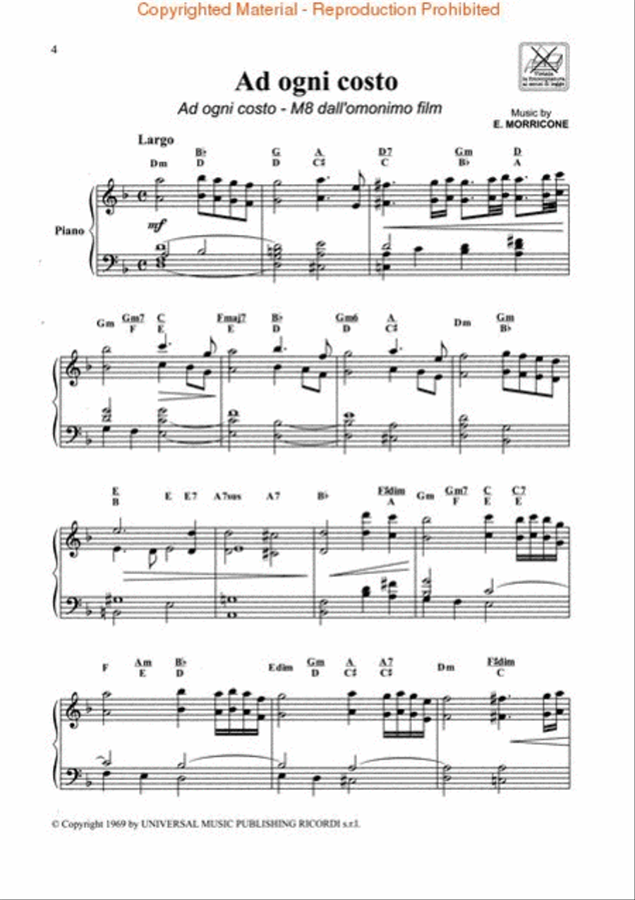 The Best of Ennio Morricone Volume 2 Piano Solo scores gallery preview page 2