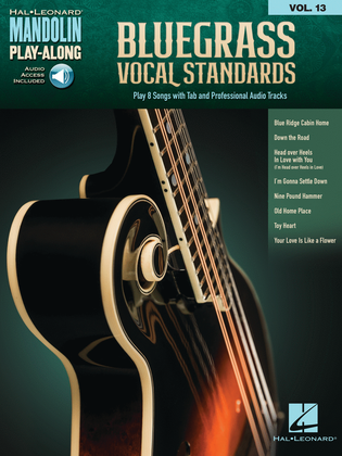 Book cover for Bluegrass Vocal Standards