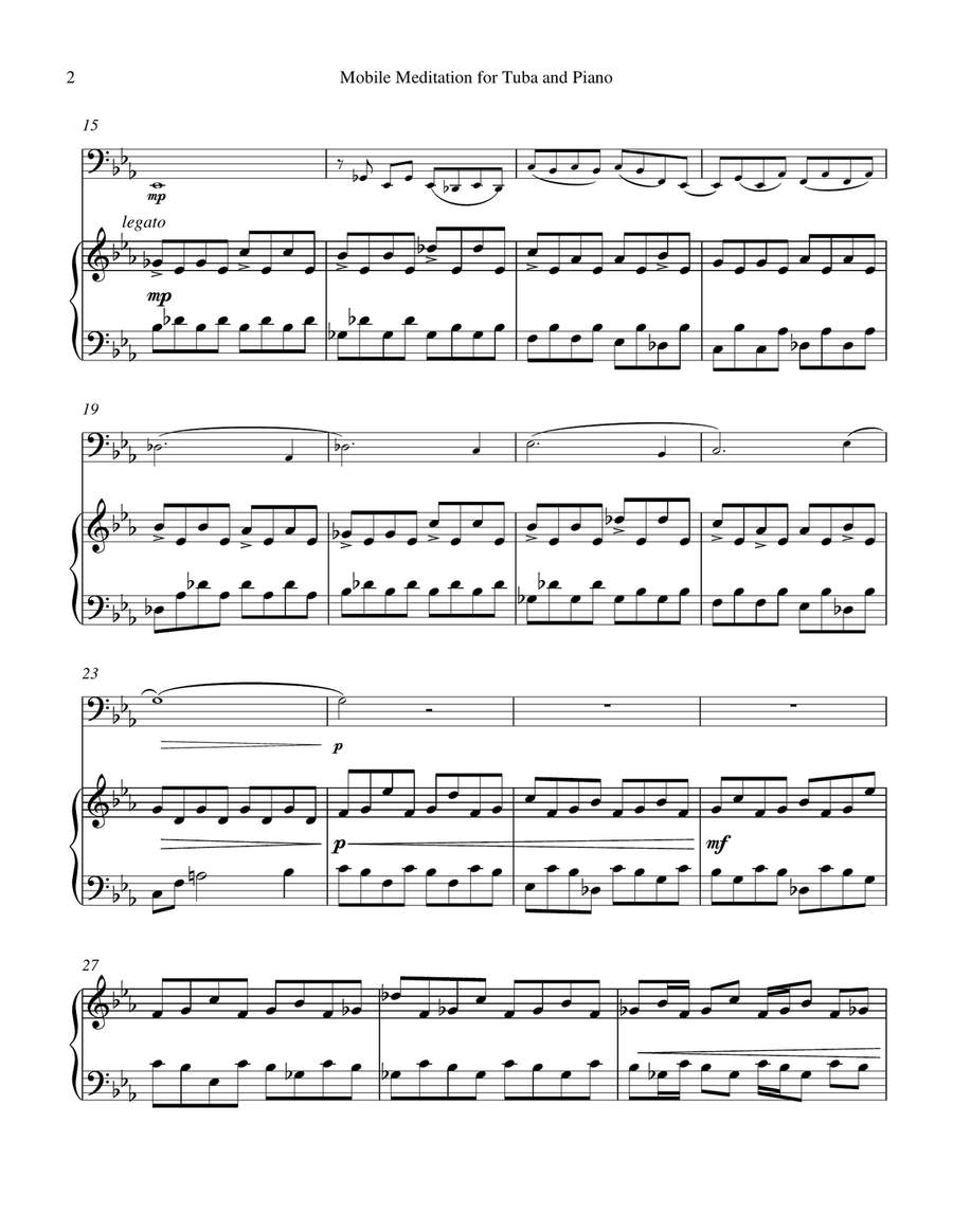 Tuba and Piano, 