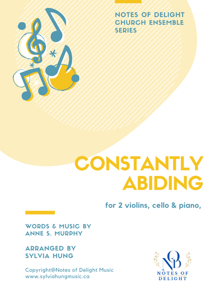 Constantly Abiding (for violins, cello and piano) image number null