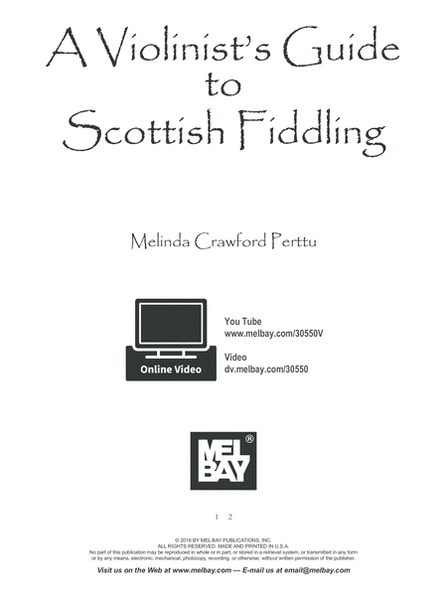 Violinist's Guide to Scottish Fiddling