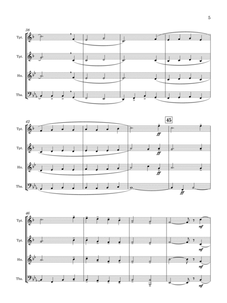 Noël Français (for Brass Quartet) image number null