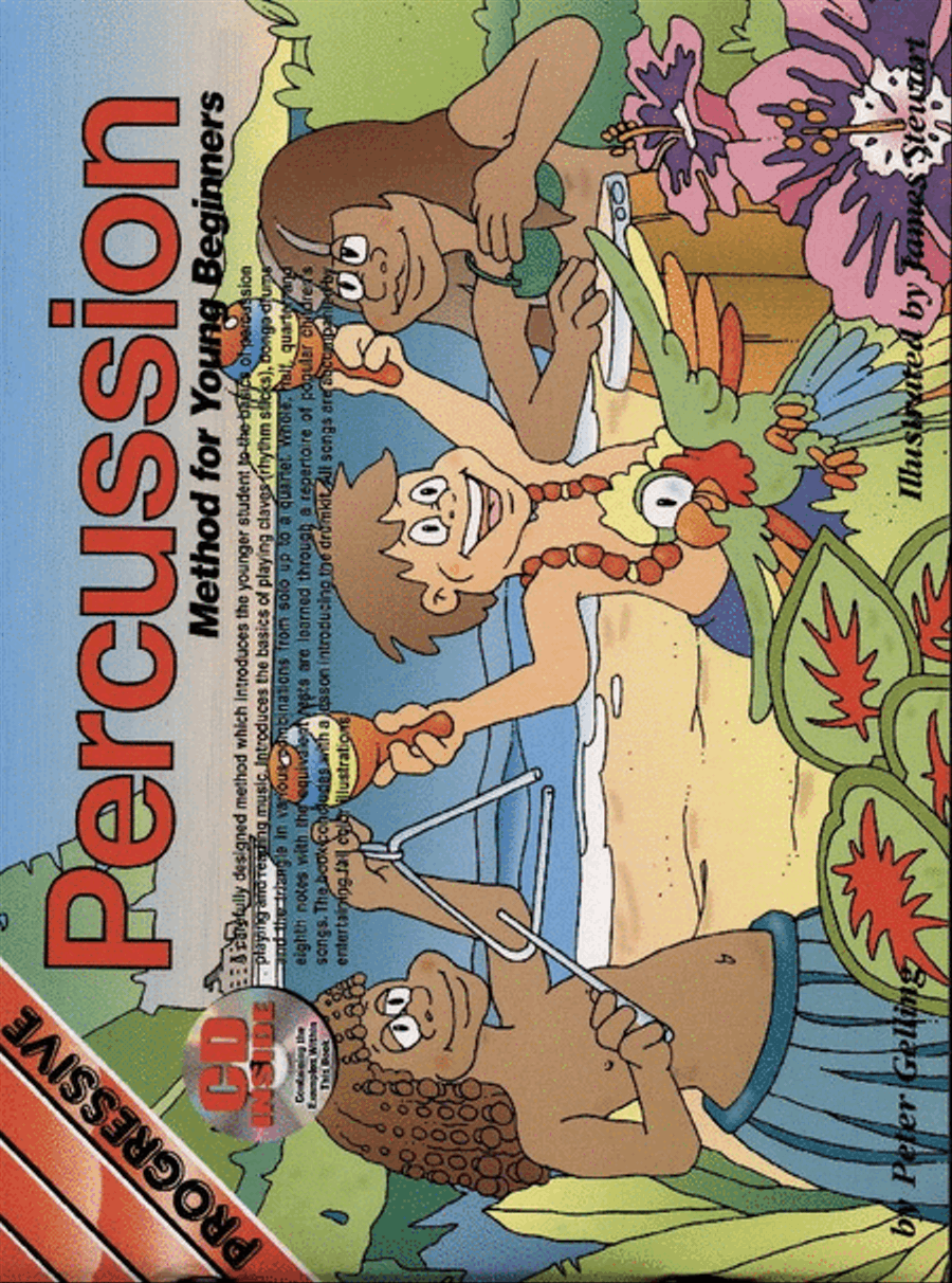Progressive Young Beginner Percussion Method (Book/CD) Drums scores gallery preview page 1