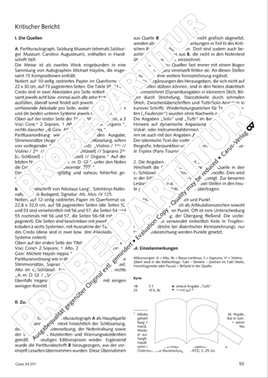 Missa Sancti Aloysii SSA scores gallery preview page 56