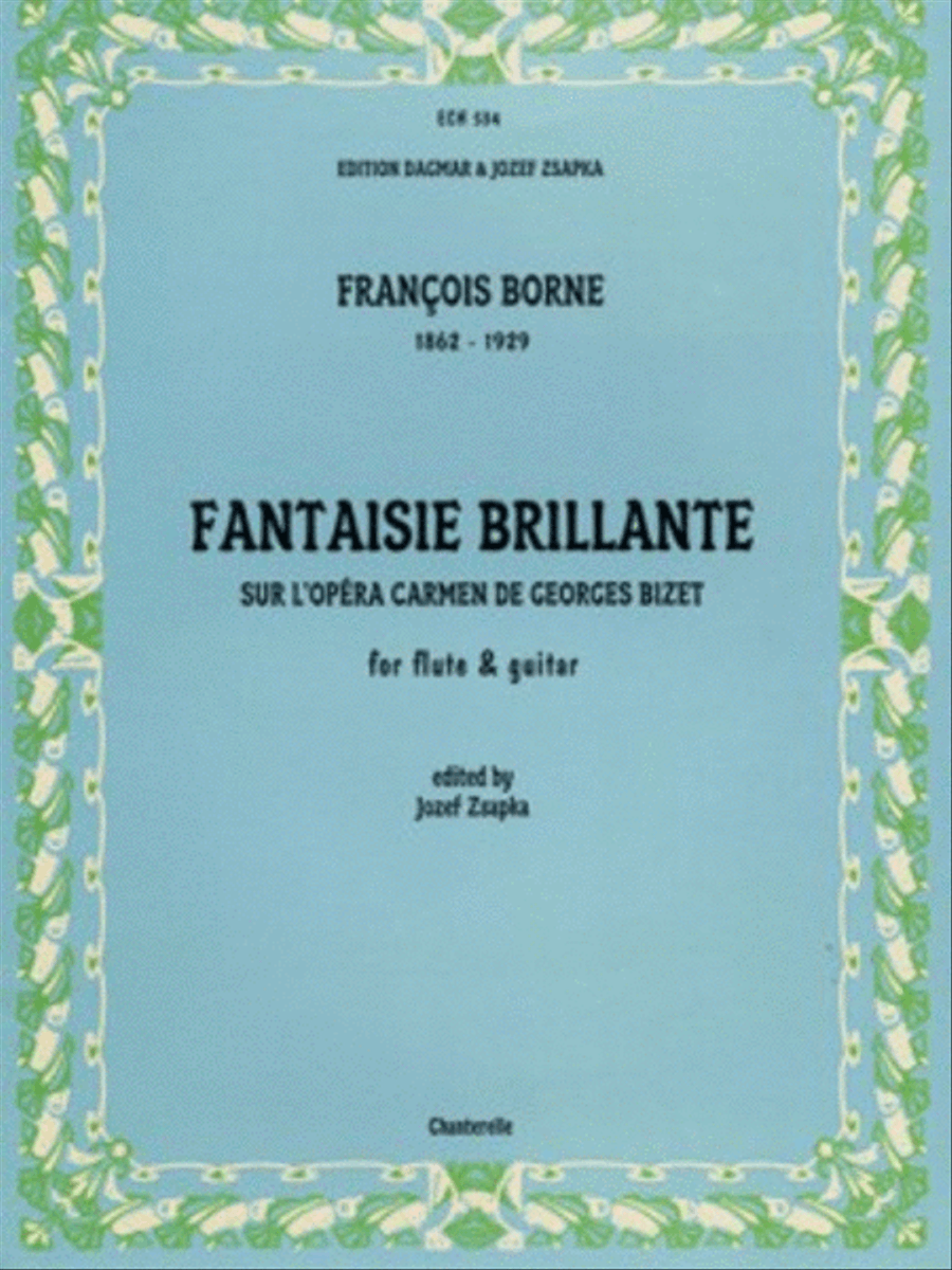 Fantaisie Brillante Flute scores gallery preview page 1