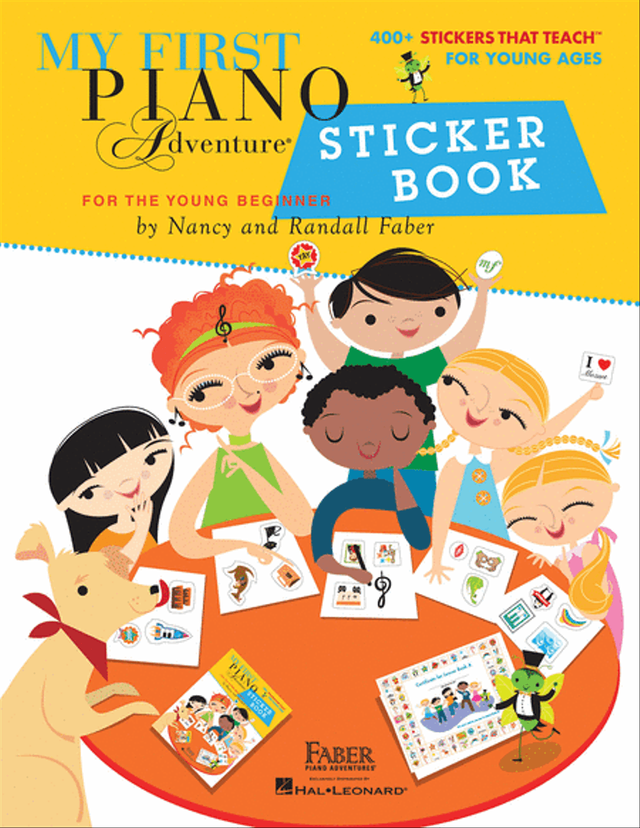 My First Piano Adventure Sticker Book Piano Method scores gallery preview page 1