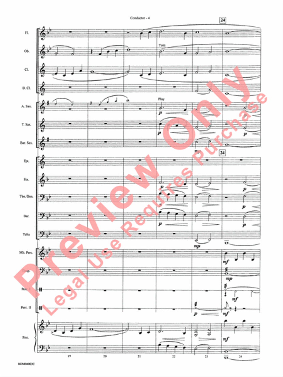 Shenandoah Shenandoah Concert Band scores gallery preview page 7