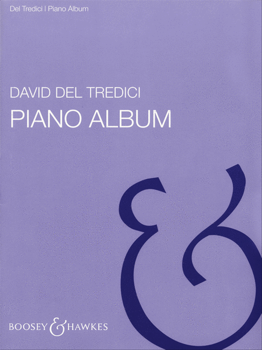 David Del Tredici – Piano Album Piano Solo scores gallery preview page 1