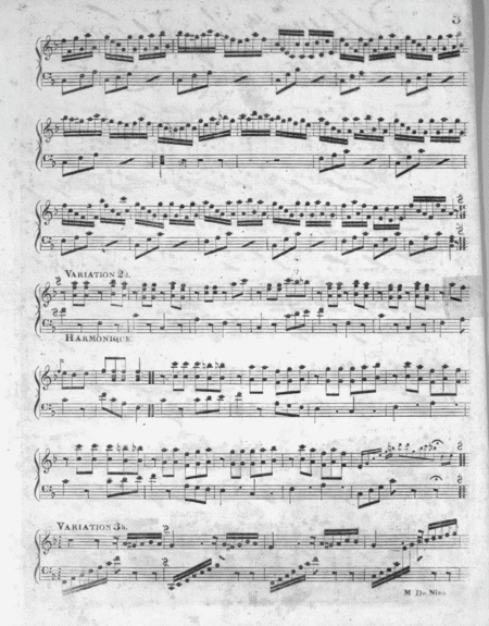 Musette de Nina for the Harp or Piano Forte