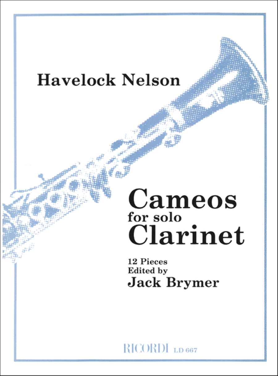 Cameos For Clarinet Cl + Pf Clarinet Duet scores gallery preview page 1