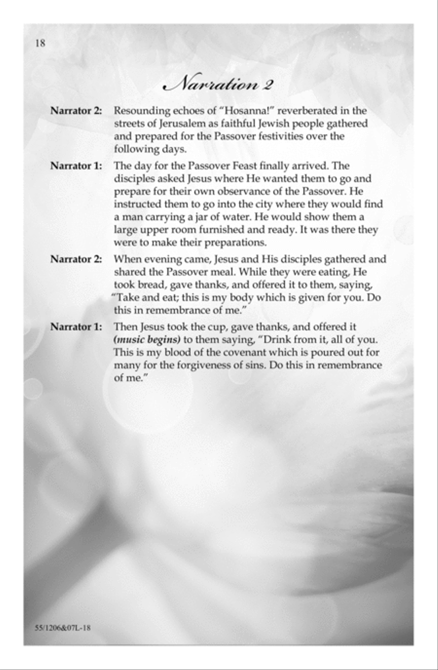 No Greater Love 4-Part scores gallery preview page 18