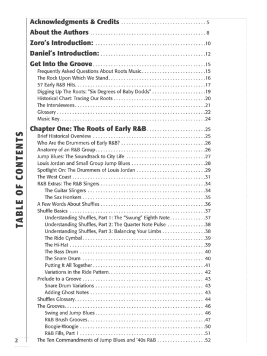 The Commandments of Early Rhythm and Blues Drumming Drum Set scores gallery preview page 2
