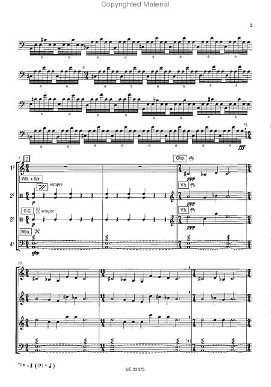 Fratres Fratres Drums scores gallery preview page 3