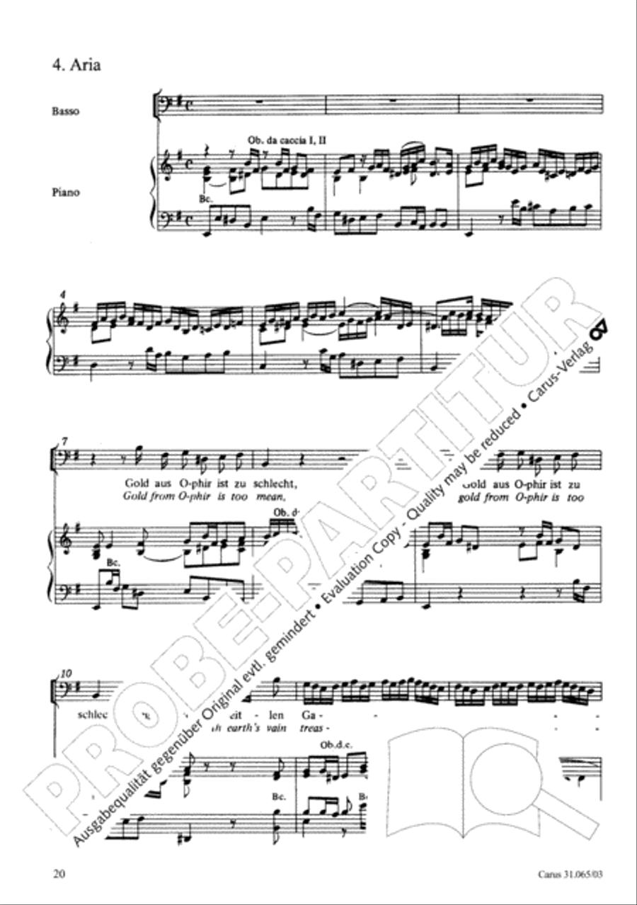 They all shall day come out from Sheba (Sie werden aus Saba alle kommen) TB scores gallery preview page 21