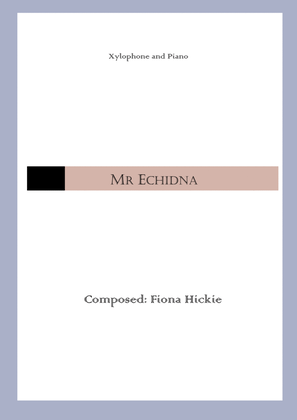 Book cover for Mr Echidna