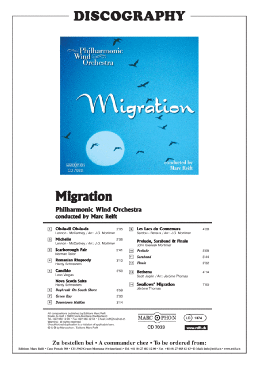 Nova Scotia Suite Brass Band scores gallery preview page 3