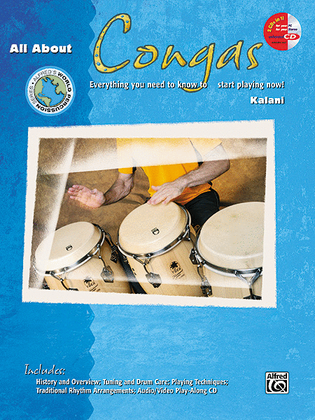 Book cover for All About Congas