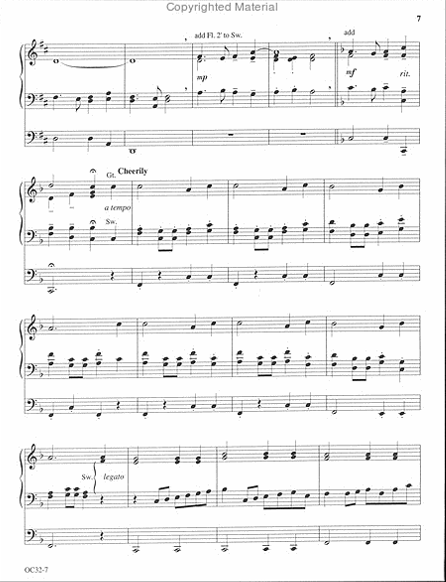 Jesus Loves Me, This I Know - Linker Organ scores gallery preview page 5