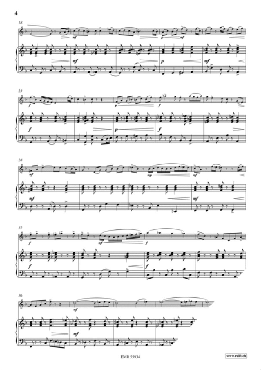 Tango for Diego Tenor Recorder scores gallery preview page 6