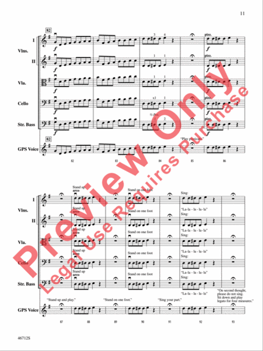 GPS String Orchestra scores gallery preview page 12