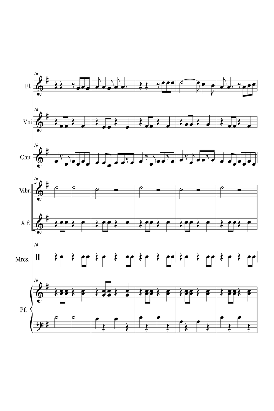 Guantanamera Small Ensemble scores gallery preview page 4