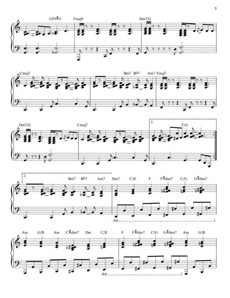 Minute By Minute (arr. Larry Moore)
