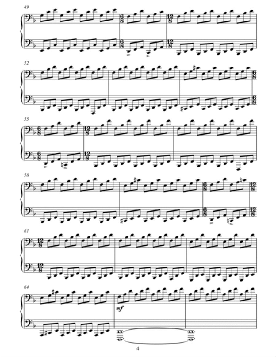 Circadian Circadian Piano Solo scores gallery preview page 4