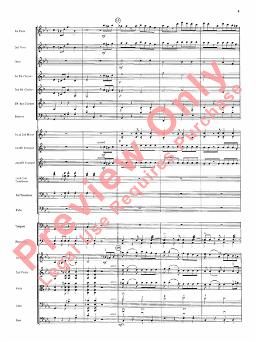 Two South American Tangos Full Orchestra scores gallery preview page 6