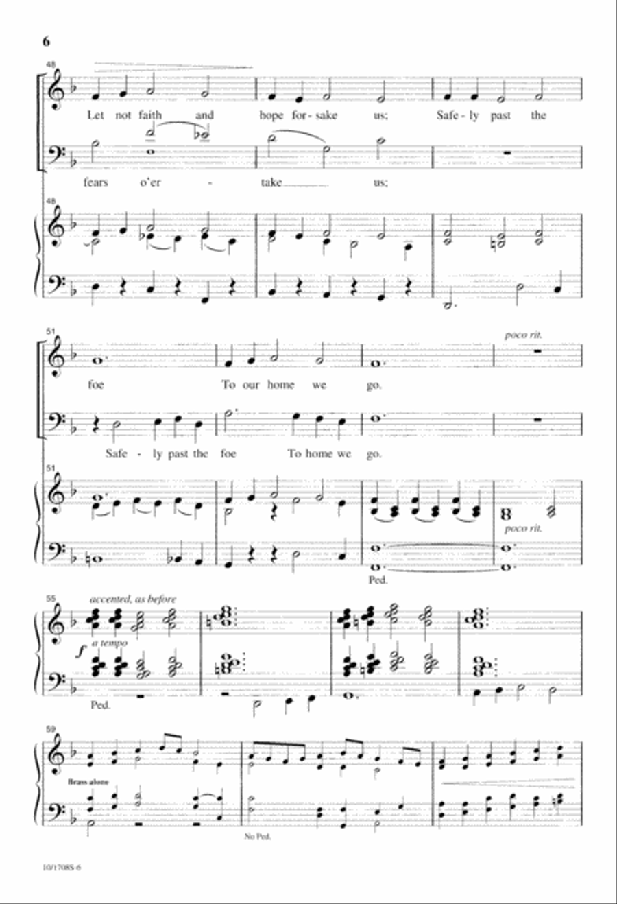 Jesus, Still Lead On Jesus, Still Lead On 4-Part scores gallery preview page 6