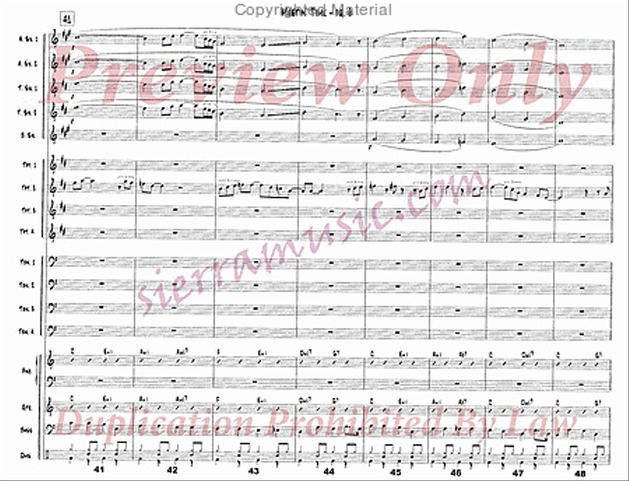 Meetin' Time Big Band scores gallery preview page 7