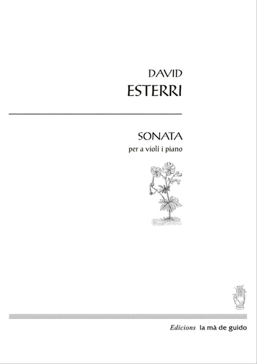 Sonata per a violí i piano Violin Solo scores gallery preview page 1