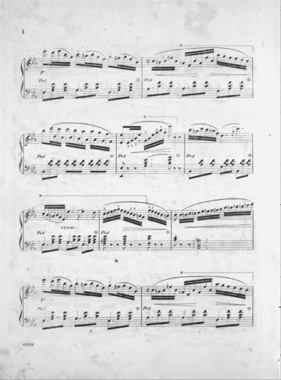 Beautiful Dreamer Piano Solo scores gallery preview page 4
