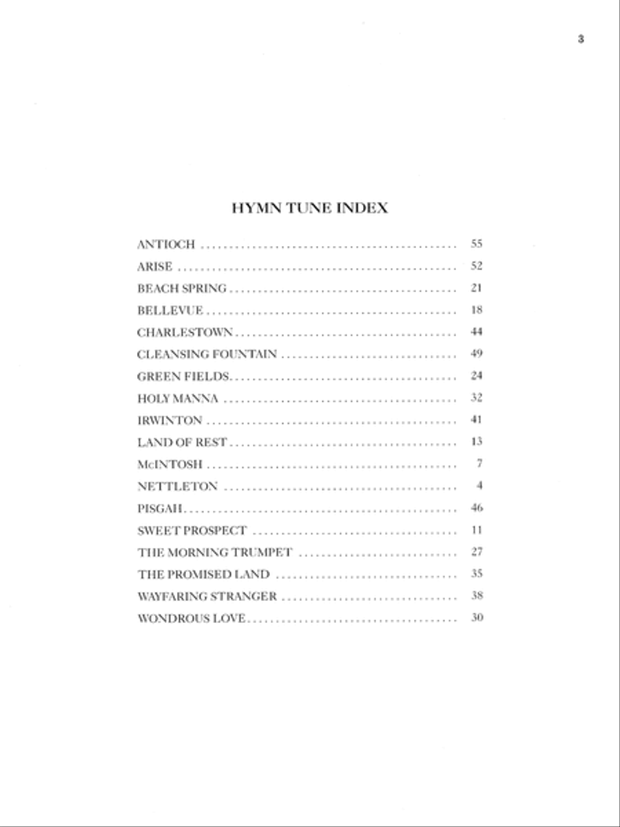 Early American Folk Hymns for Organ-Digital Download Organ scores gallery preview page 5