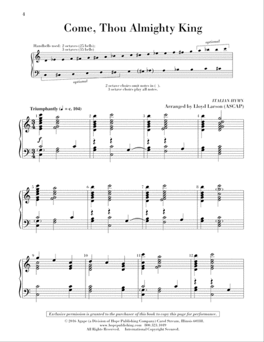 Reproducible Rings for 2-3 Octaves, Vol. 3-Digital Download 3-Octaves scores gallery preview page 6