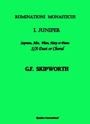 Juniper - #1. Ruminationi Monasticus