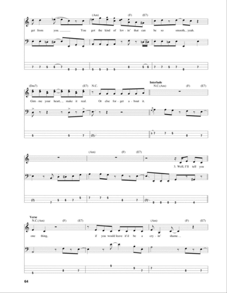 Smooth (feat. Rob Thomas) Guitar Tablature scores gallery preview page 4