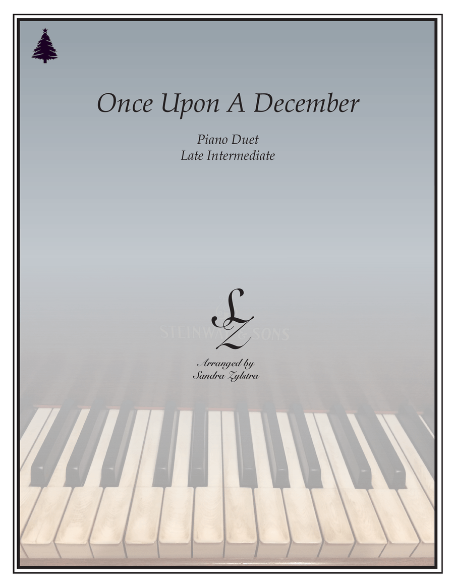 Once Upon A December from the Twentieth Century Fox Motion Picture ANASTASIA 1 Piano, 4-Hands scores gallery preview page 1