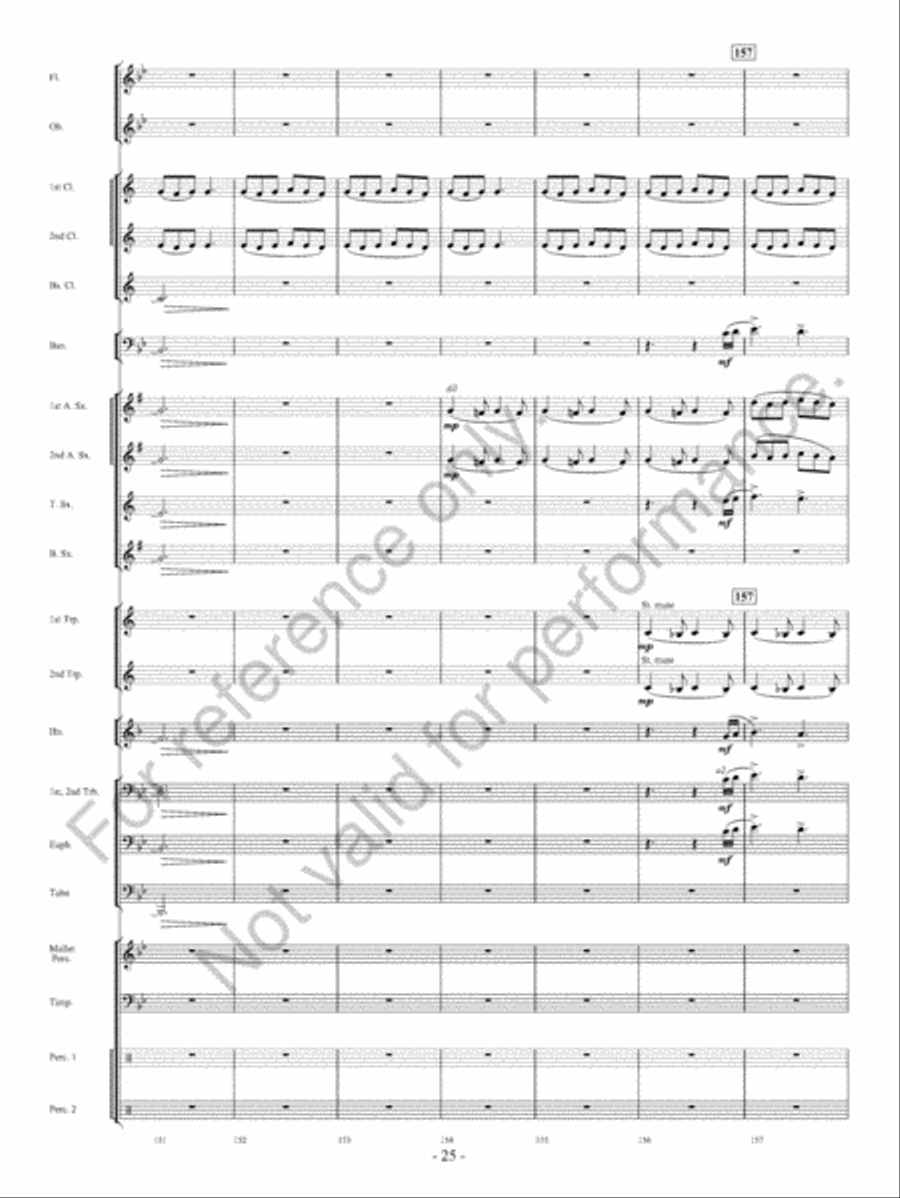 Beyond Bold Horizons Beyond Bold Horizons Concert Band scores gallery preview page 26