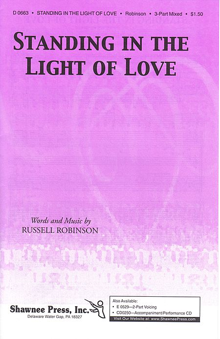 Standing in the Light of Love 3-Part Mixed