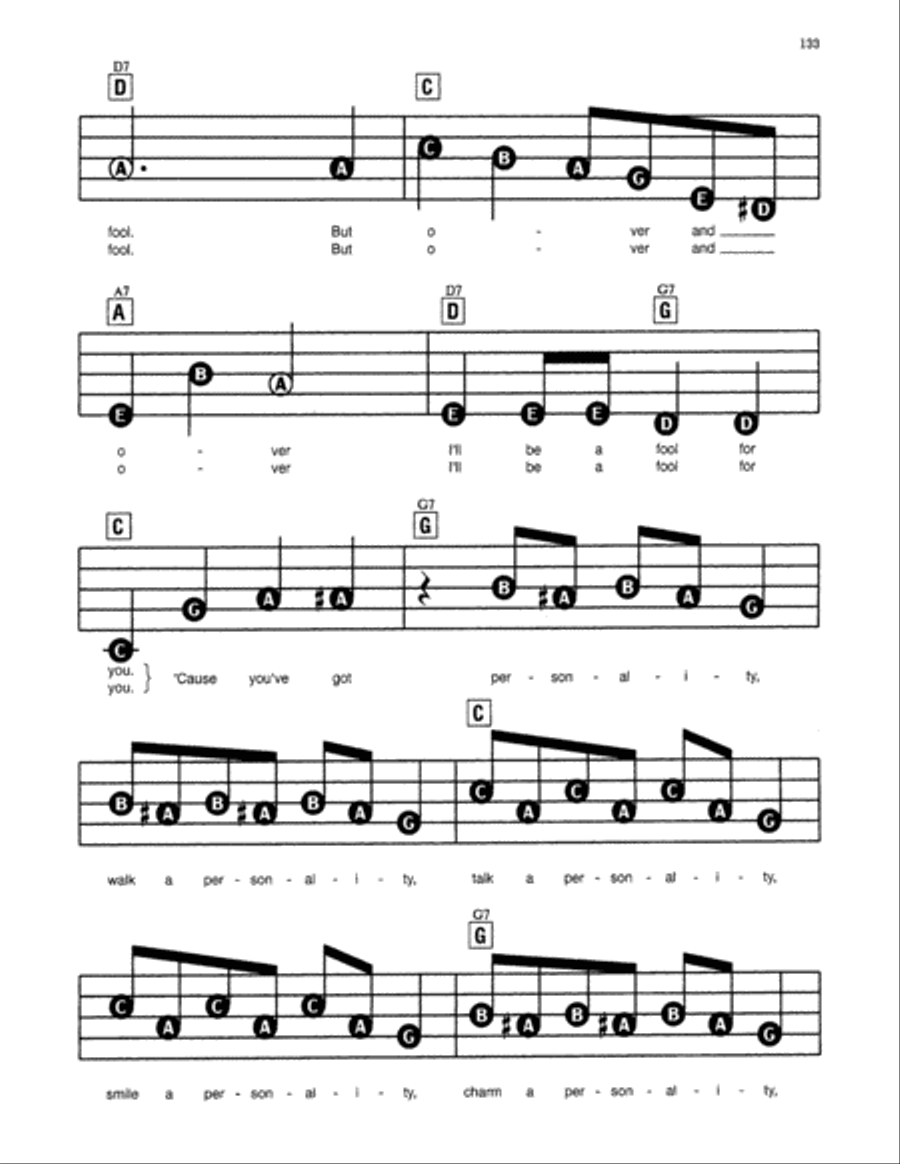 (You've Got) Personality (You've Got) Personality Electronic Keyboard scores gallery preview page 2