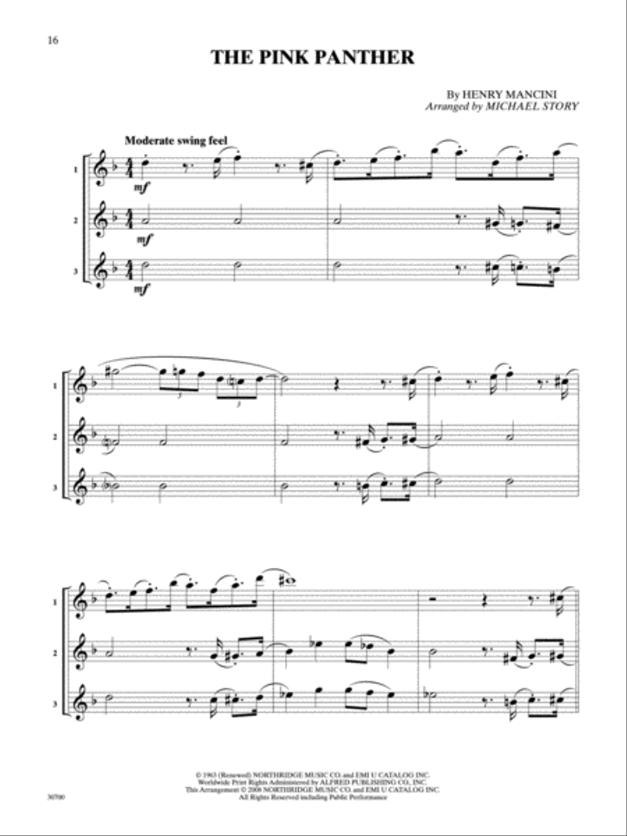 Pop Trios for All Small Ensemble scores gallery preview page 2