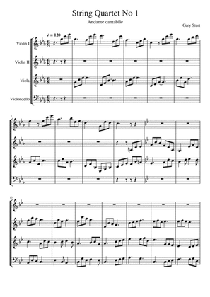 String Quartet slow movement