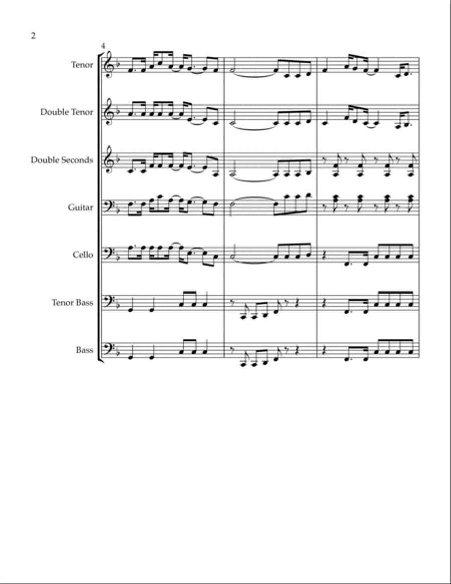 Caribbean Medley Caribbean Medley Percussion Ensemble scores gallery preview page 2