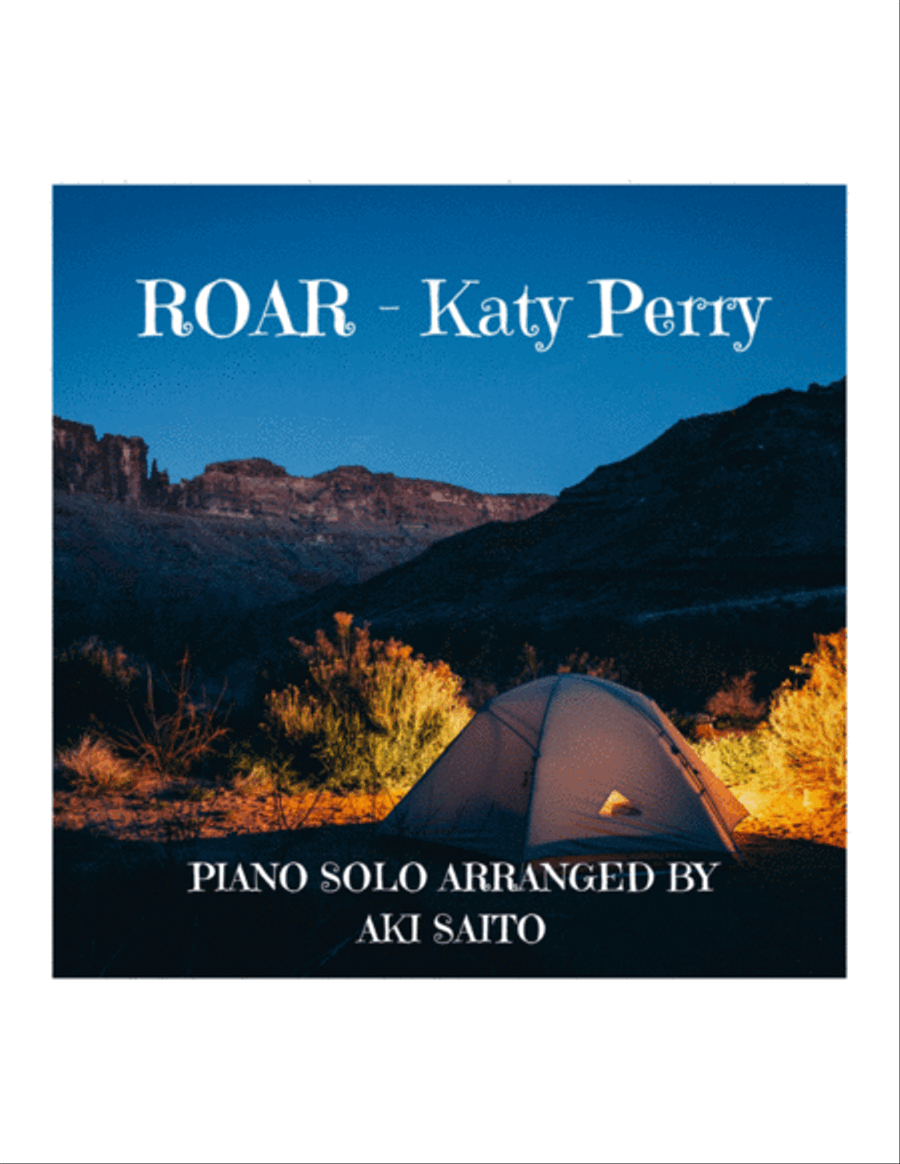 Roar Easy Piano scores gallery preview page 1
