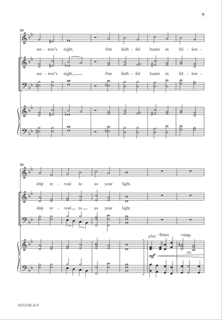 Clap Your Hands! 4-Part scores gallery preview page 9