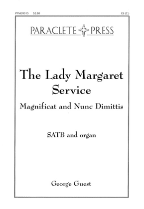 Book cover for The Lady Margaret Service (Magnificat and Nunc Dimittis)
