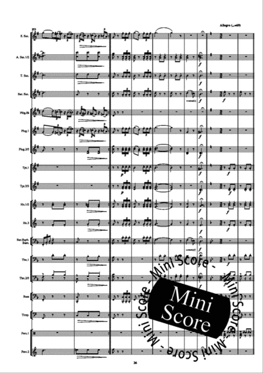 Traviata Per Banda Fanfare Band scores gallery preview page 30